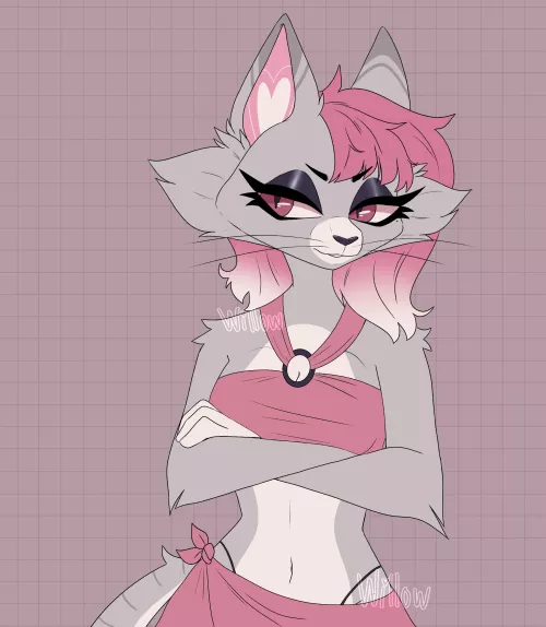 my oc layla^^ my instagram is @willowsfloof feel free to drop a follow<3