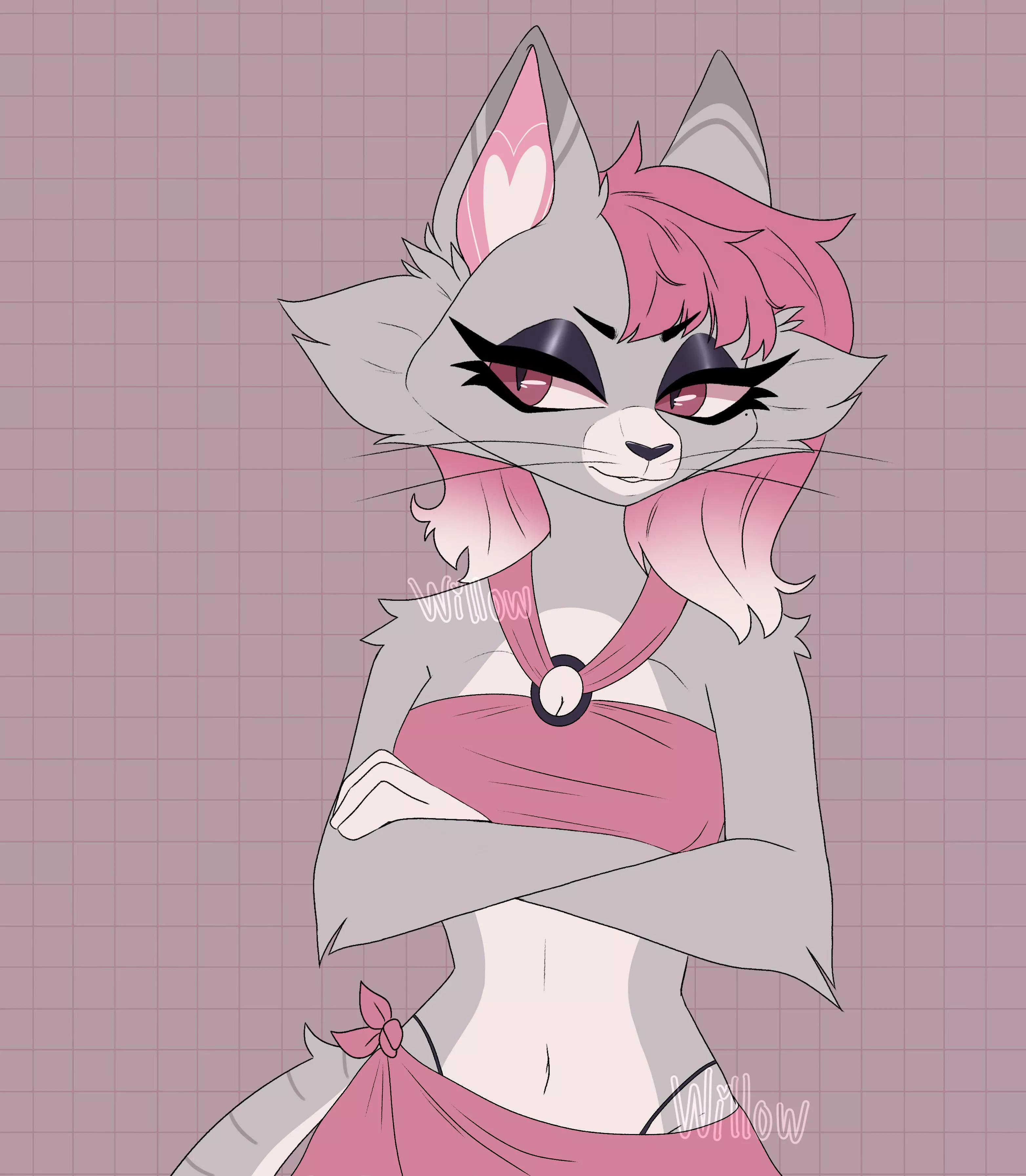 my oc layla^^ my instagram is @willowsfloof feel free to drop a follow<3