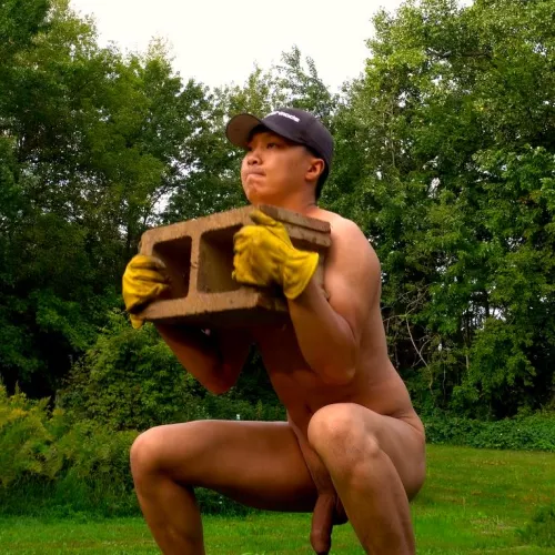 working out but with a riskier outdoor twist 😝