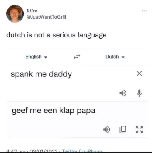 Anyone Dutch here? 😂
