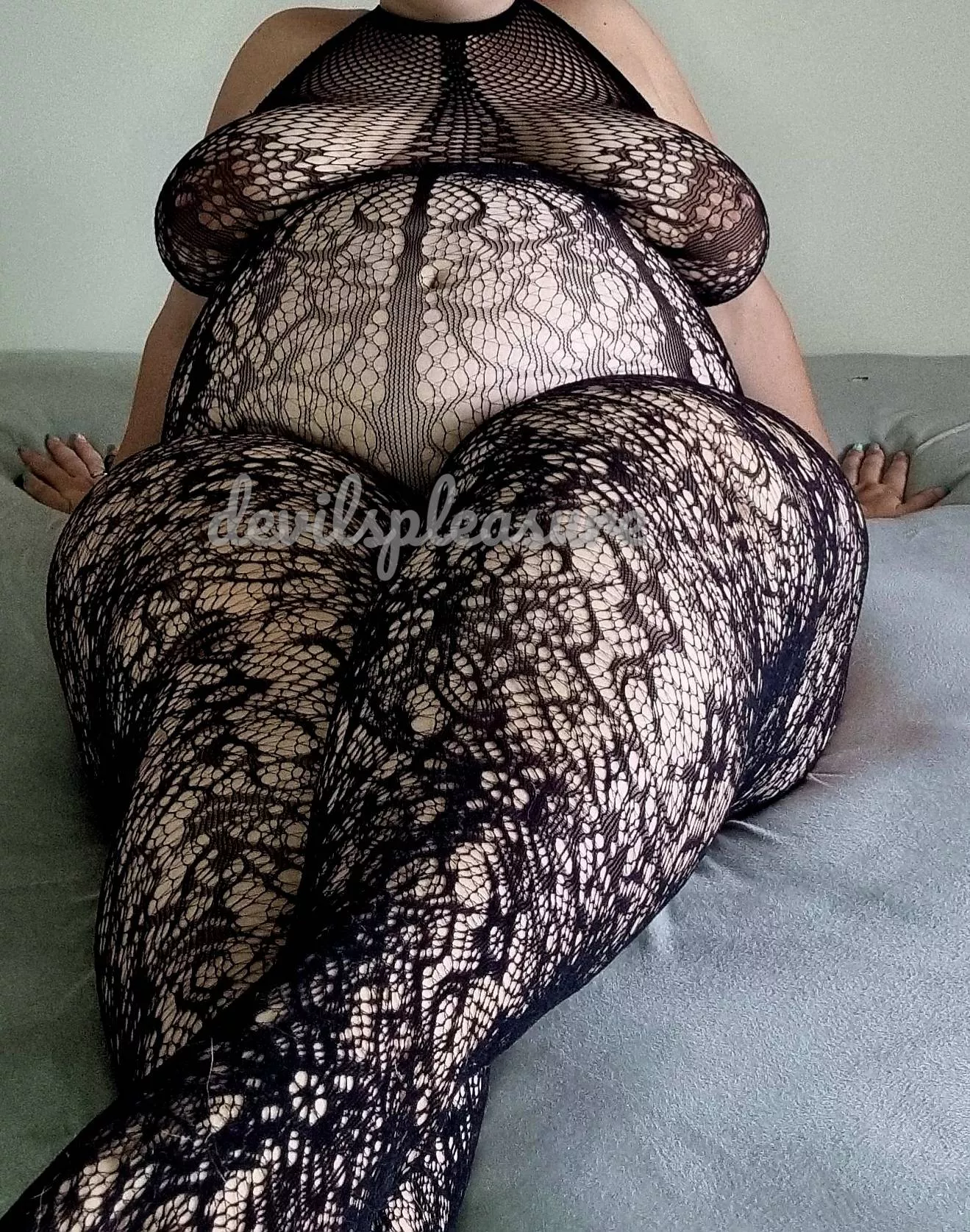 BBW + Lingerie + Pregnancy - There is no better combo