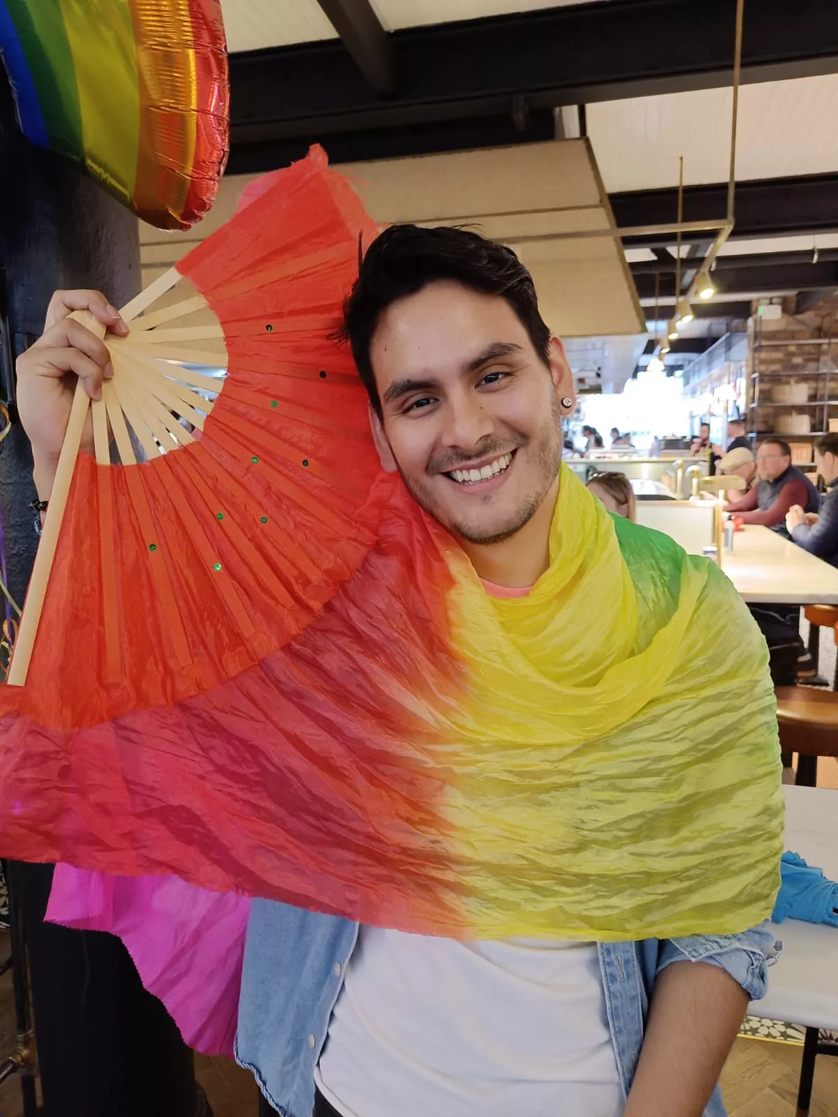 Cake day today! What best way to celebrate than with a picture from Dublin Pride this summer 🏳️‍🌈