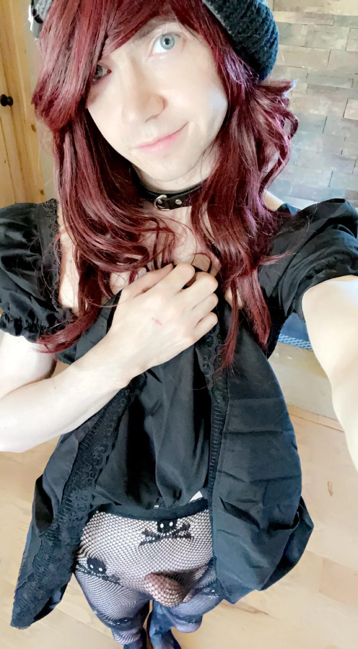 Do you like it when I lift up my dress for you?