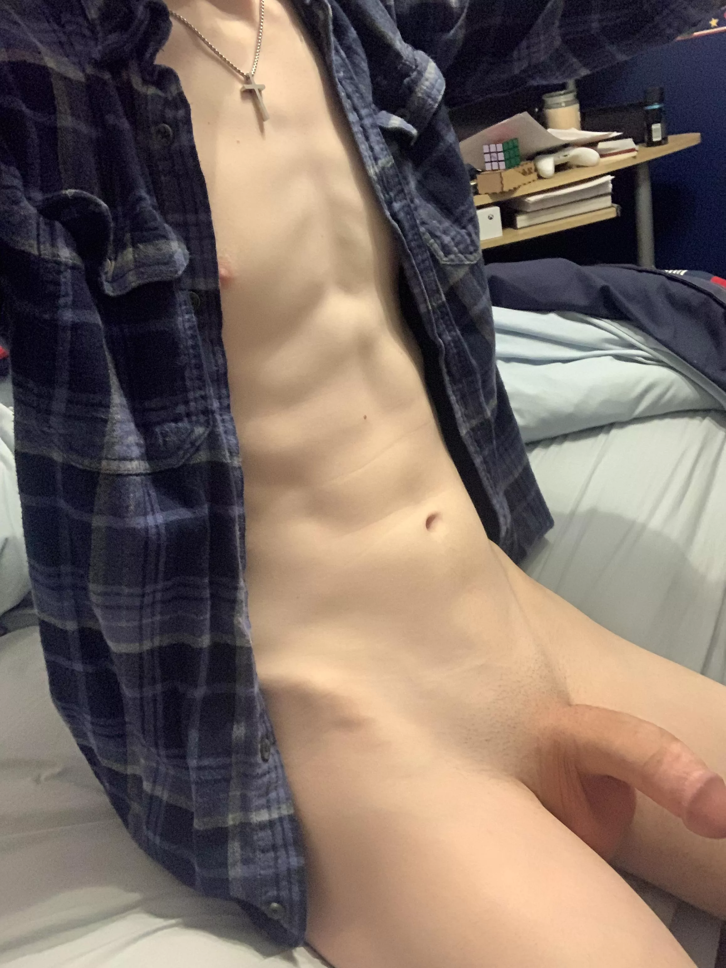 Getting undressed after a hard day is always the best