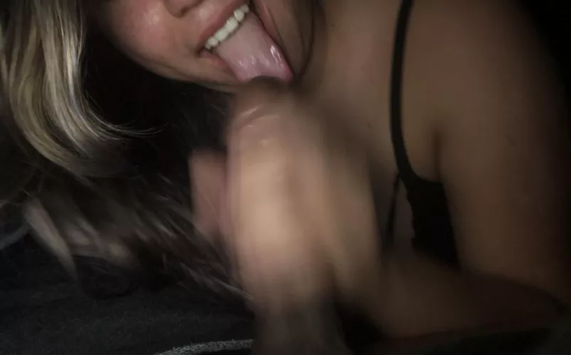 I do some of my best work with random guys in the back seat