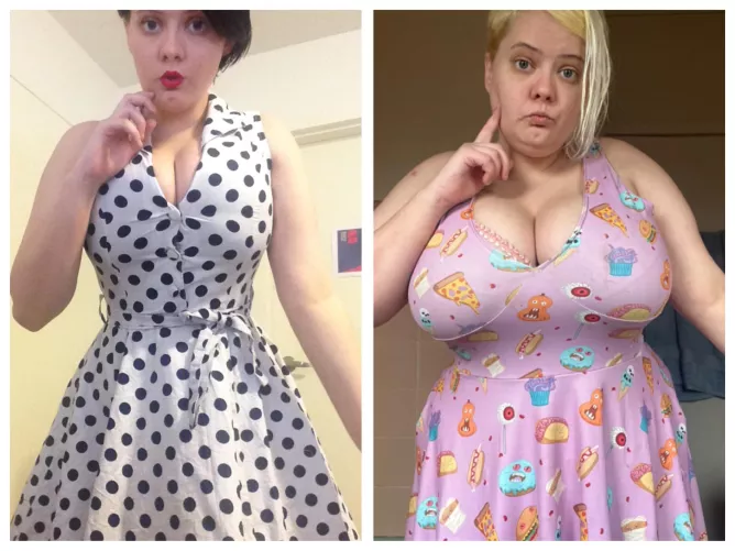 I remade this pic from 6 years ago today for y’all! Please note I am wearing a waist trainer in both and a push up/padded bra in the first pic.