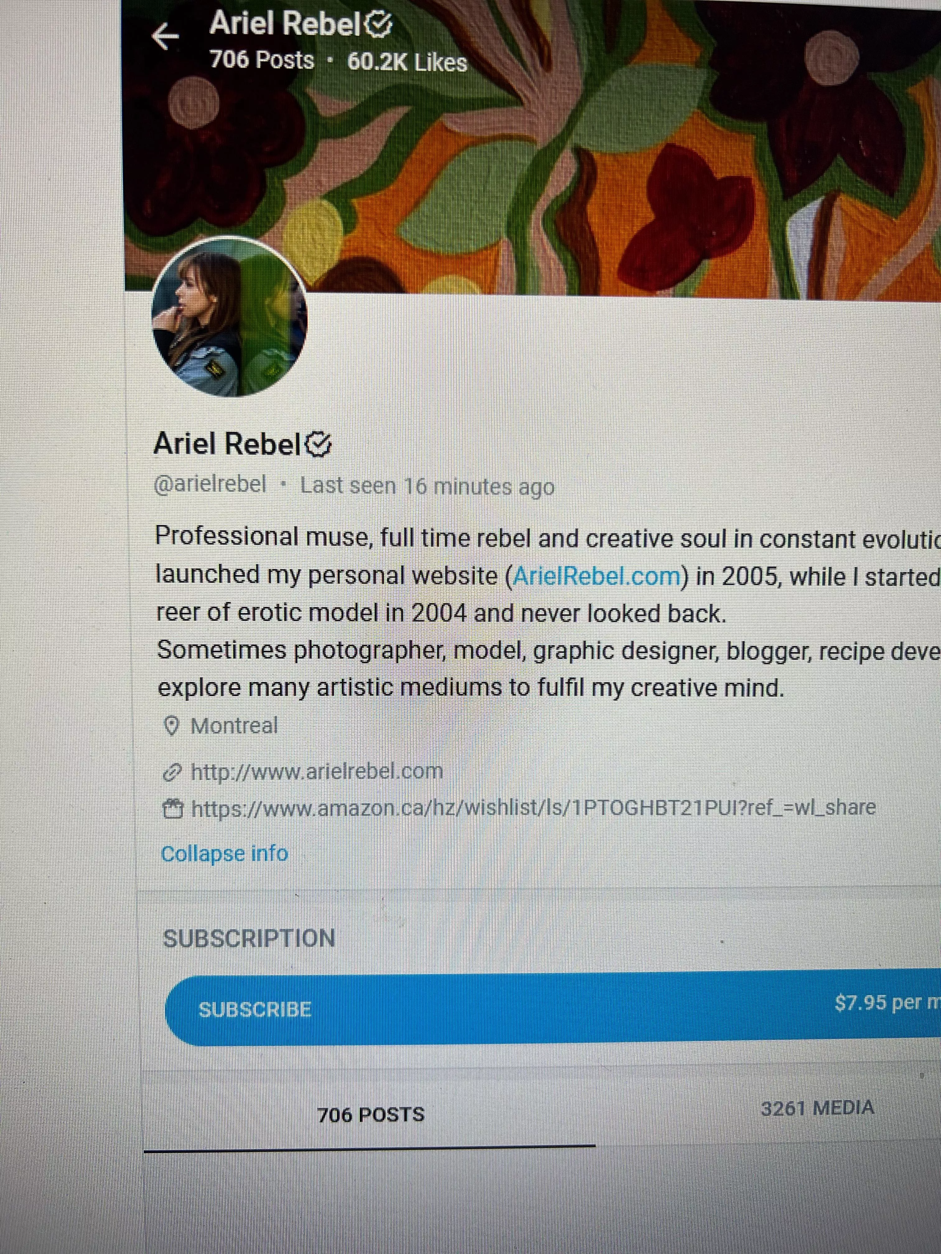 Is her OF worth it? What’s on it? Is it just badly lit single images?