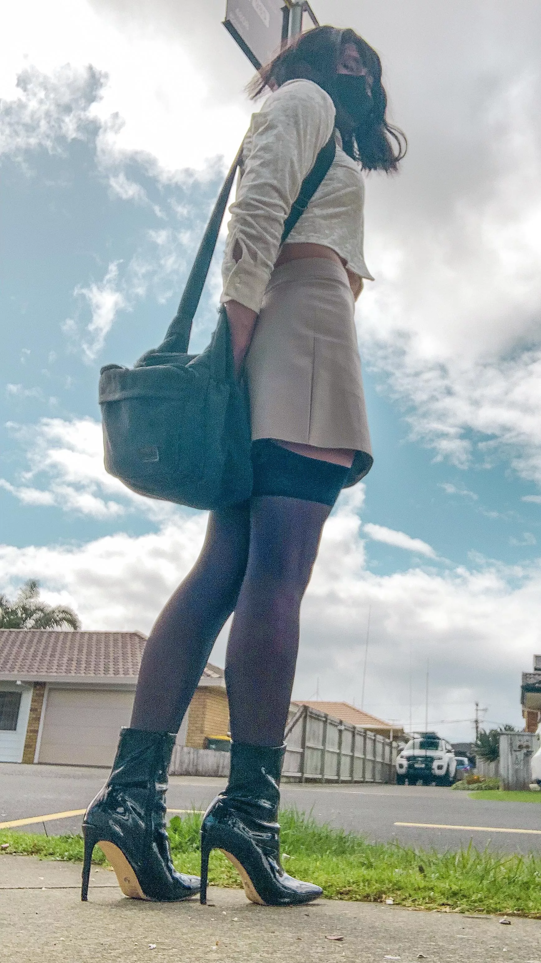 Just waiting for the bus 😊