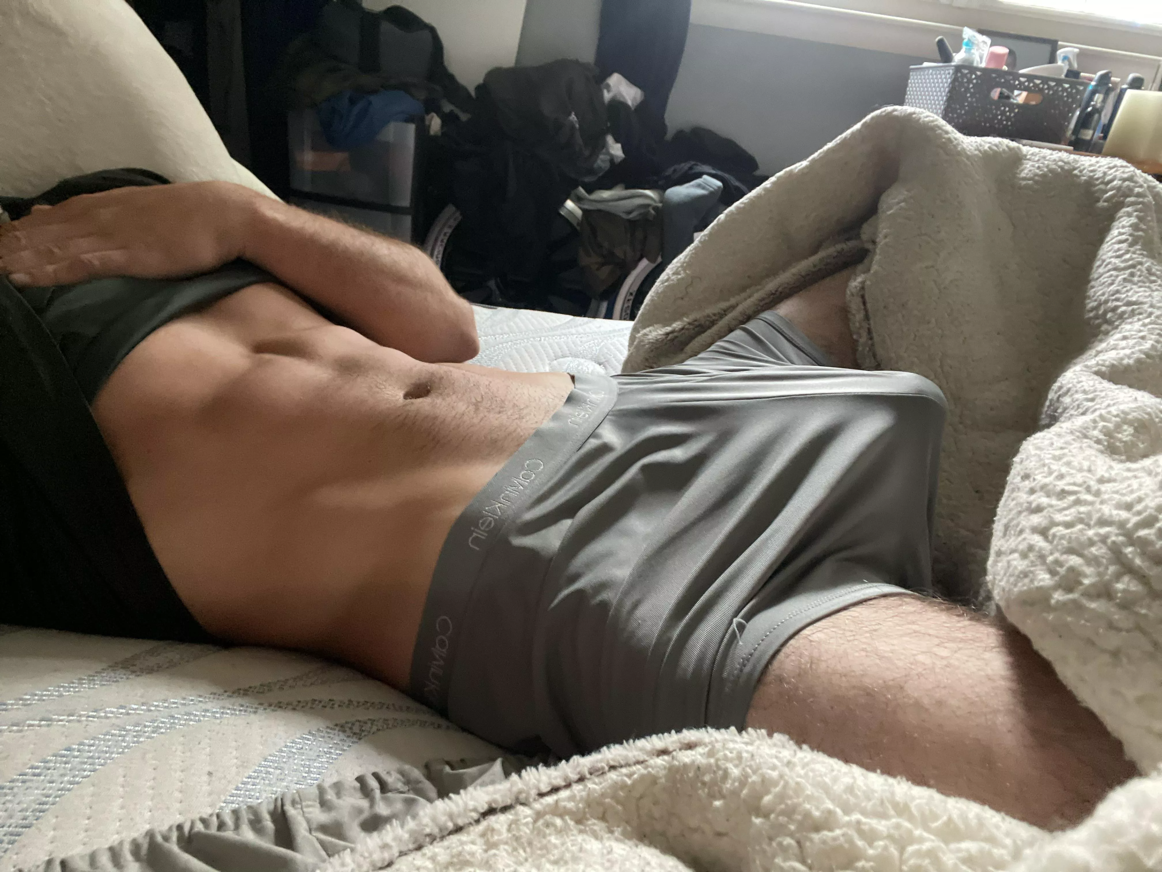 My morning wood wants out