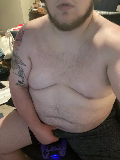 Playing video games n horny