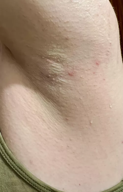 Sweaty at the gym 😬