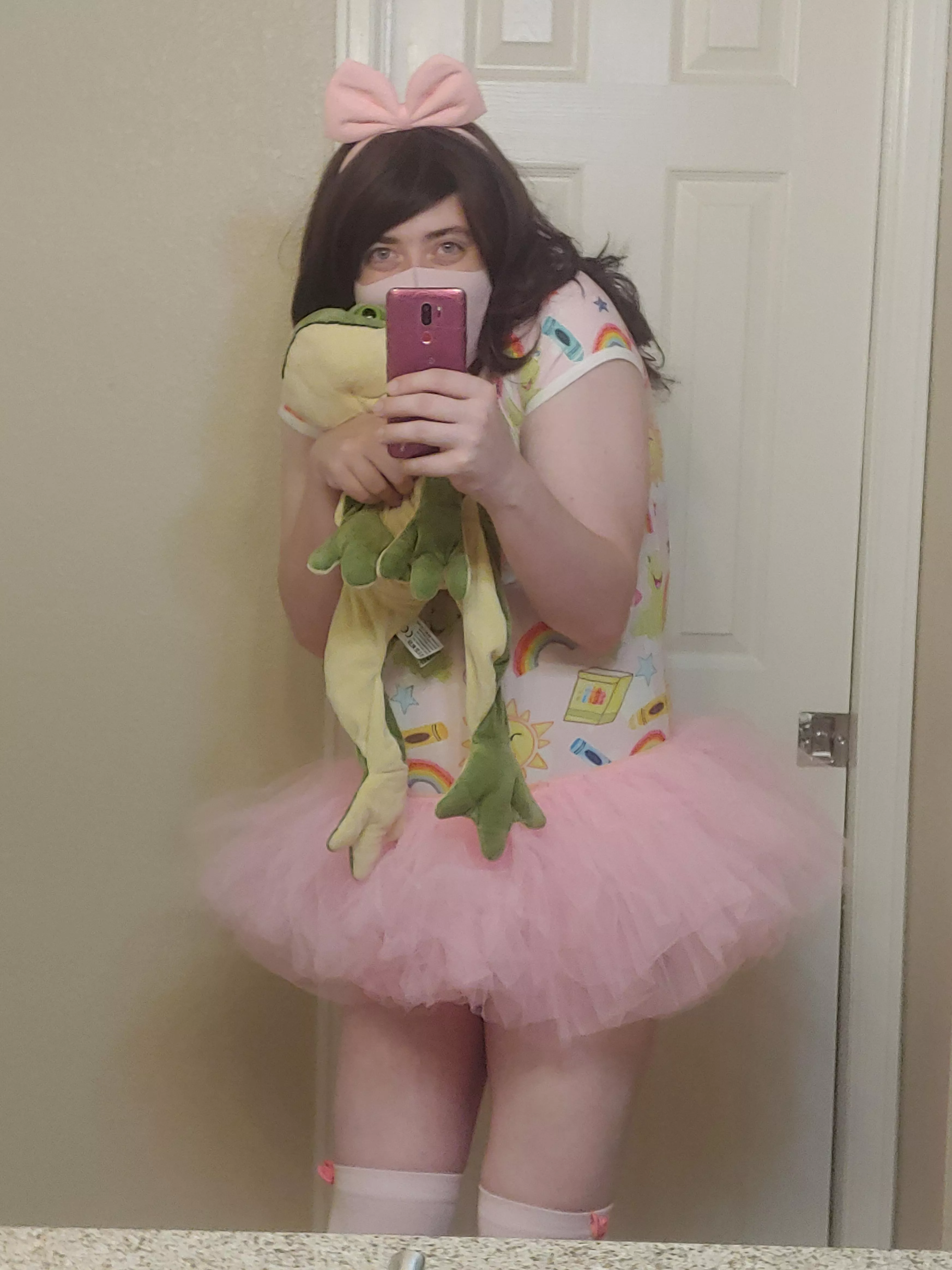 The Ballerina and the Frog 🐸🙆 My Littlest Outfit Yet!