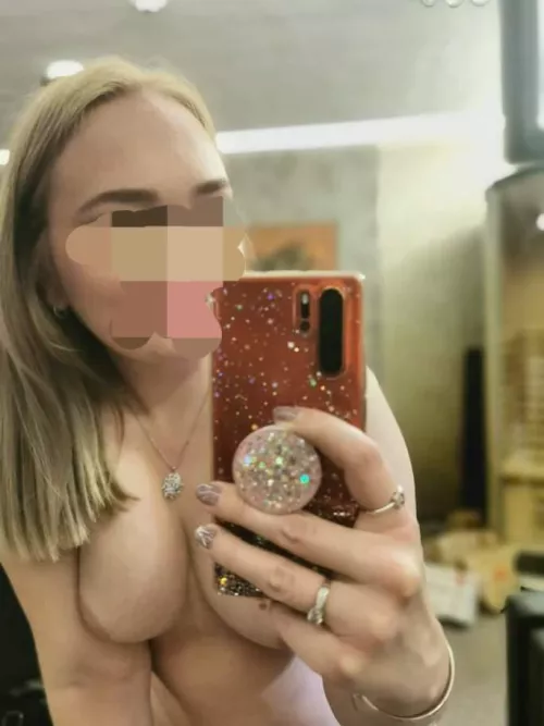 This is what she sent me while I was at the bar