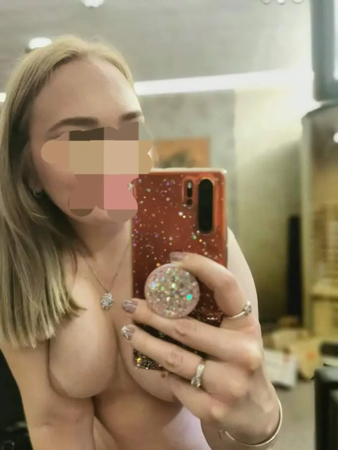 This is what she sent me while I was at the bar