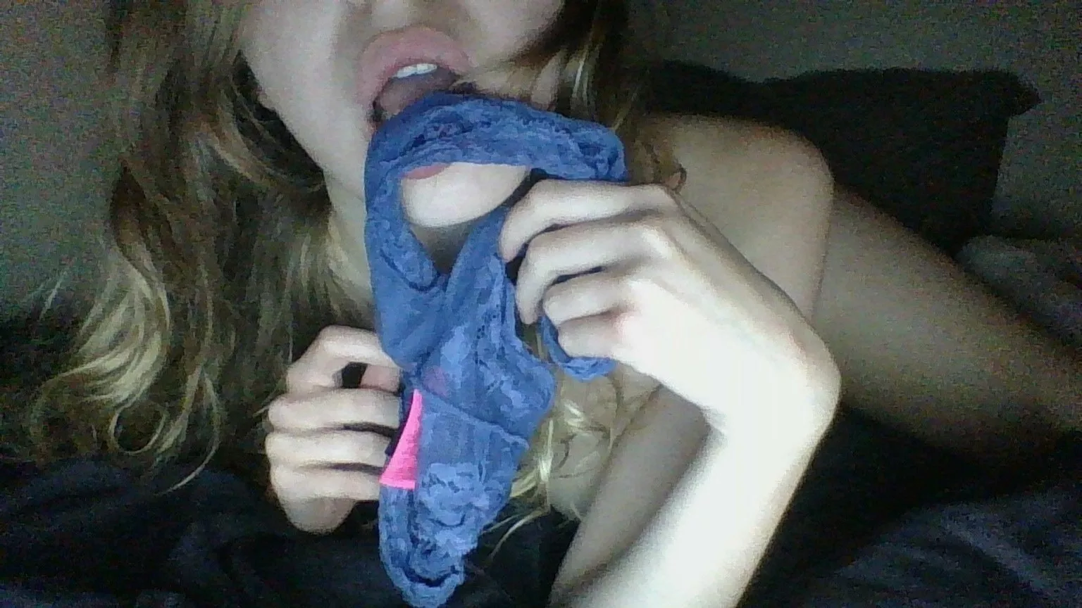 Who's thong is in my mouth? 😳