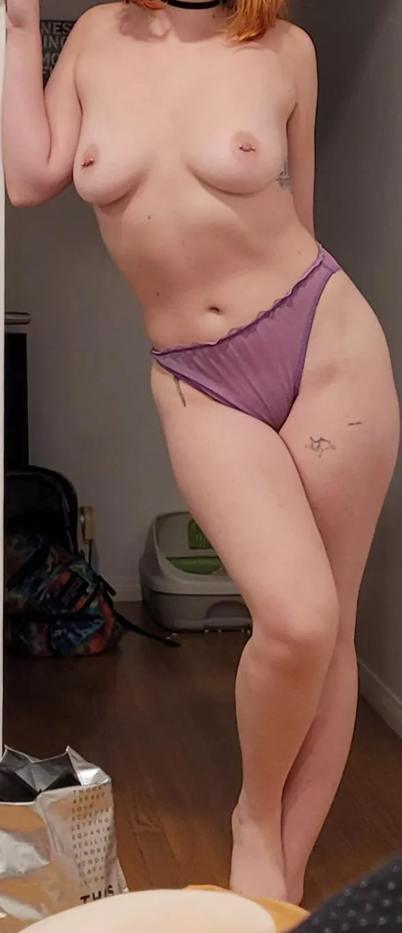 you and I go out to the bars. we come back to my place after drinks and my girl is standing there looking like this. what happens next?😈