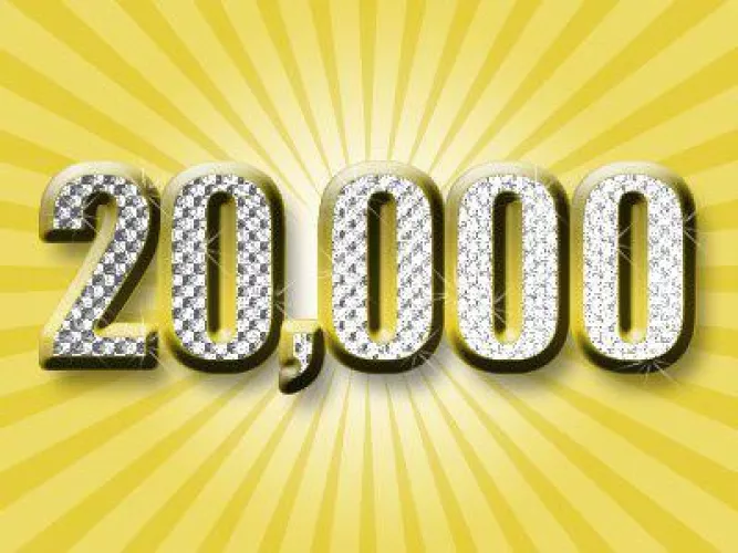 20,000 members!!!!! Congratulations to one and all 🎊 👏 💐 🥳 🙌 😀