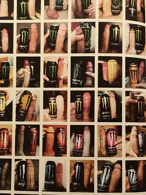 Comparing 🍎2🍎 - I mean monster to monster 🍆🥤