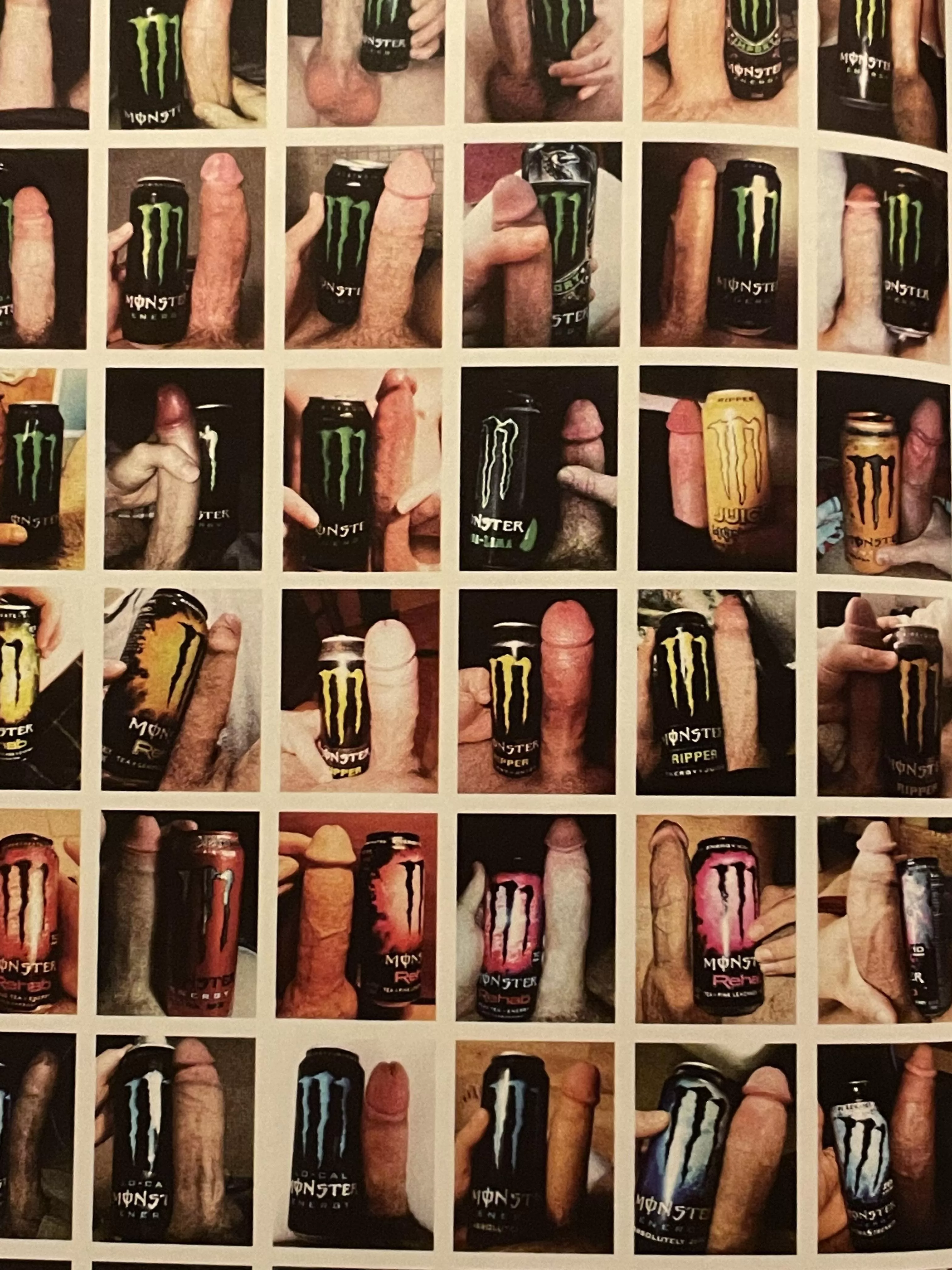 Comparing 🍎2🍎 - I mean monster to monster 🍆🥤