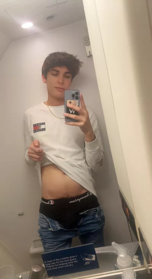 Feeling so naughty on this flight ;)