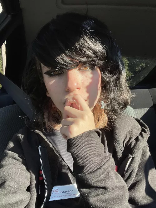 Got fired after this pic was taken, but at least I looked cute right?