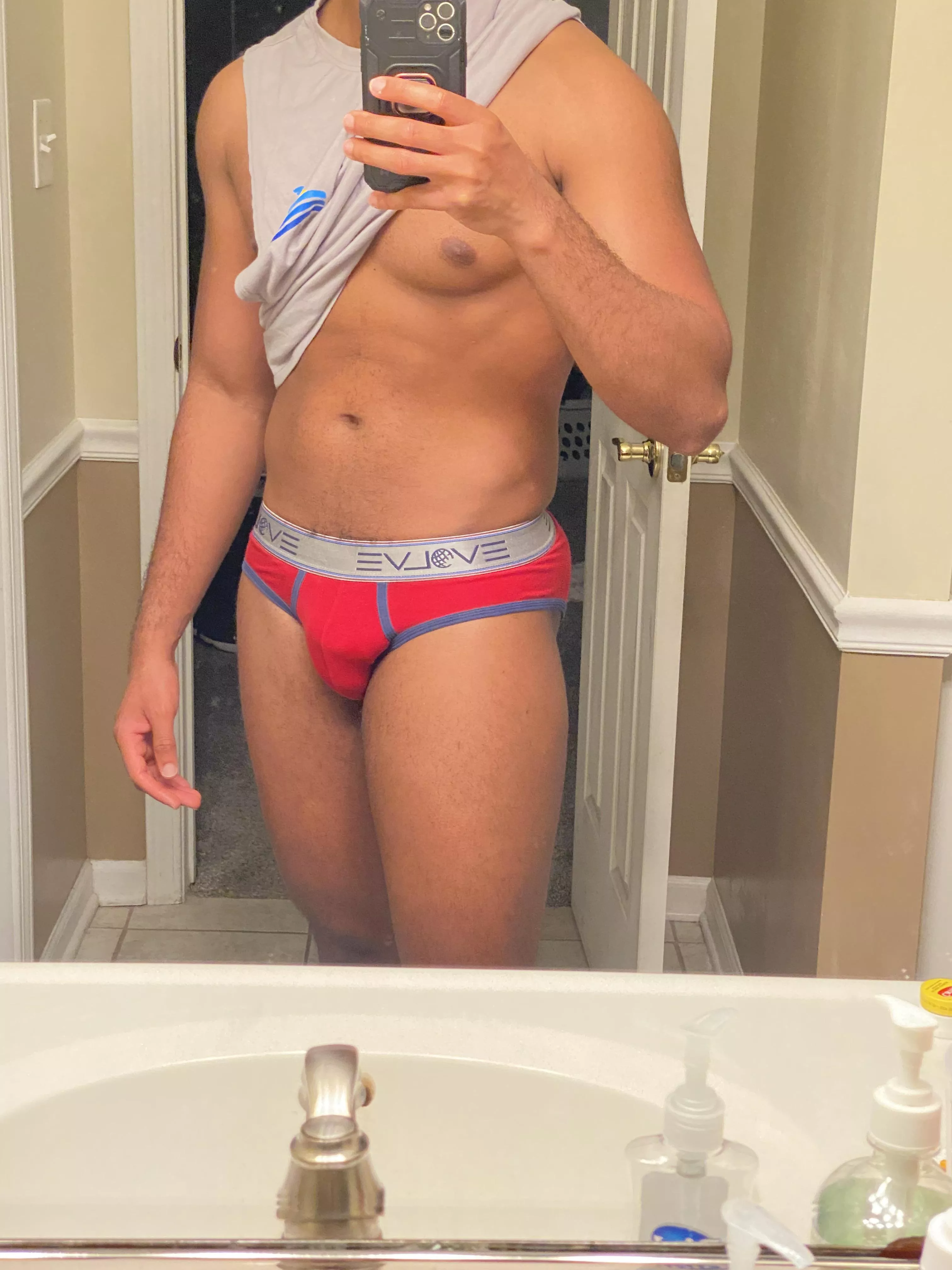 I don’t grab the briefs from the underwear drawer very often…