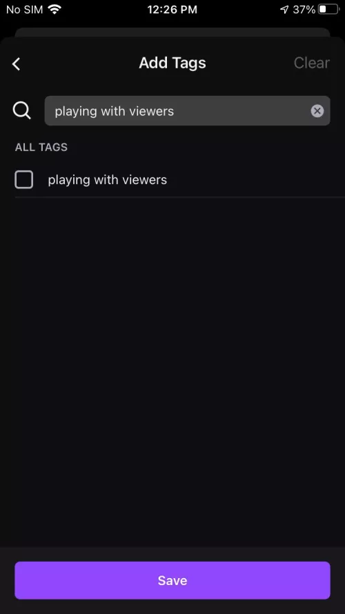I frequently use Twitch (Mobile) to find streamers to play with and I noticed how for some reason I now have to search for each individual tag, does anybody know how to fix this?