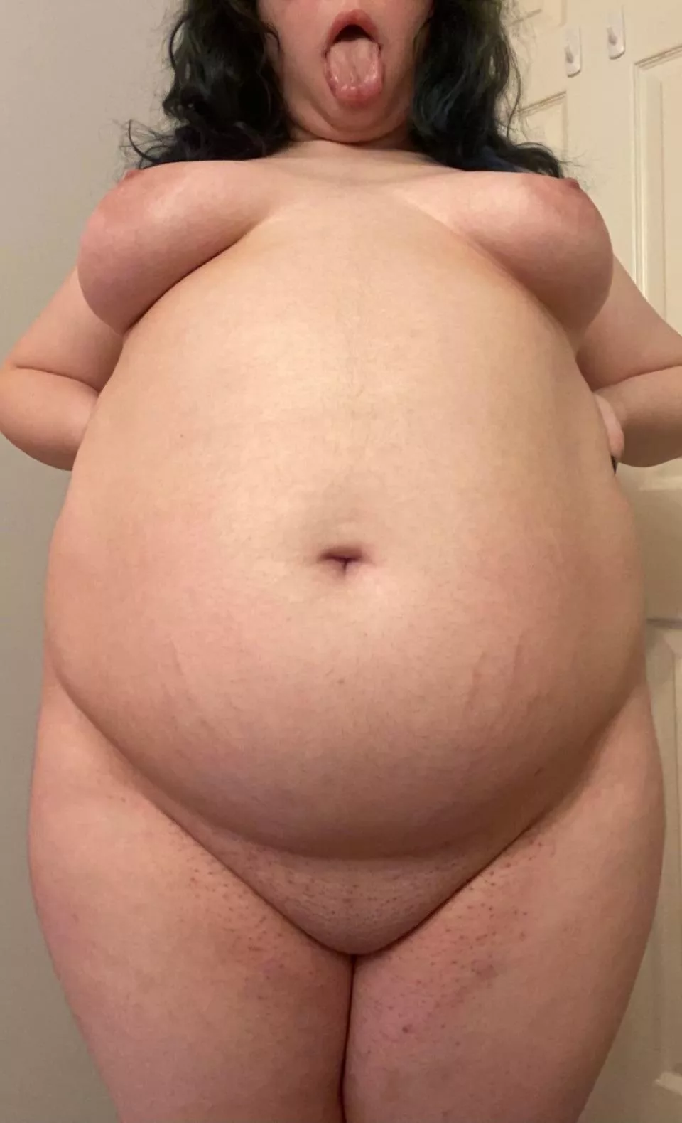 kinda hard to tell this is all from food