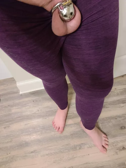 locked back up after my bath🥰