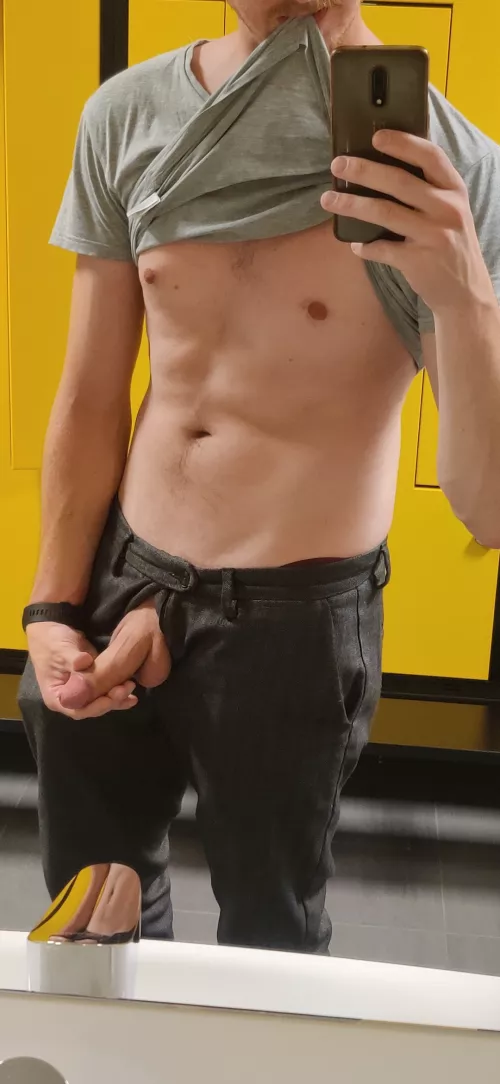 (m) was feeling okay at the gym today, what do you think?