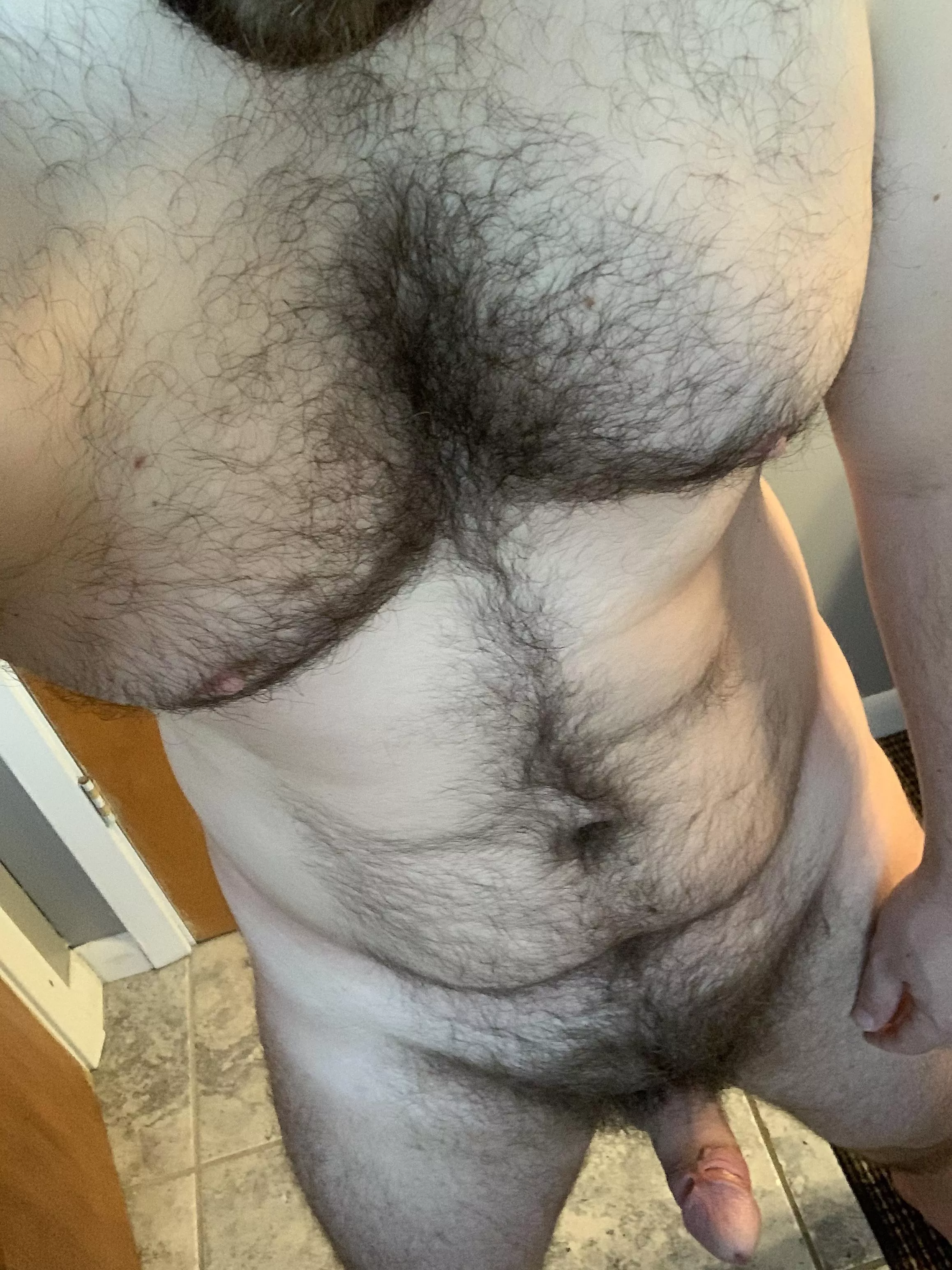 Proud of my hairiness.