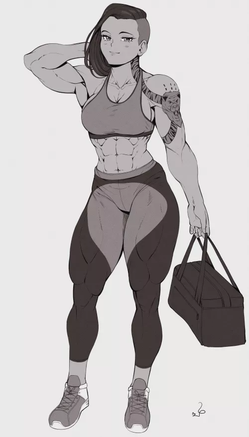 Ready to do your sets (@SpeedL00ver)