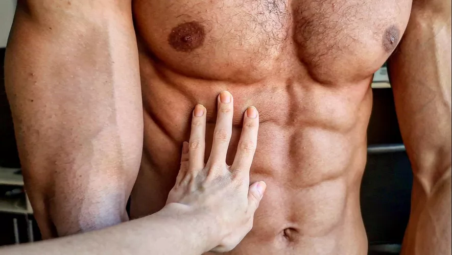 Somebody worshipping me in the locker room