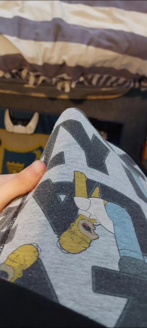 this is how hard my dick was this morning it's proper morning wood and the dms are open and what would you do if we were room mates