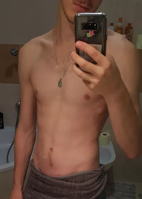 After finally gaining some weight for the first time in my life, I got injured and had to take a break. I felt so bad about losing weight again that I ate very little. So in the end I was skinnier than ever. It's not easy but I'm slowly coming back. If