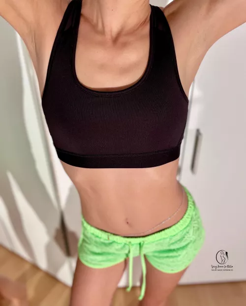 Anna’s ready for some volleyball