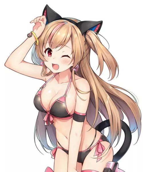 Cute bikini before summer ends! (MK23) from [Girls Frontline]