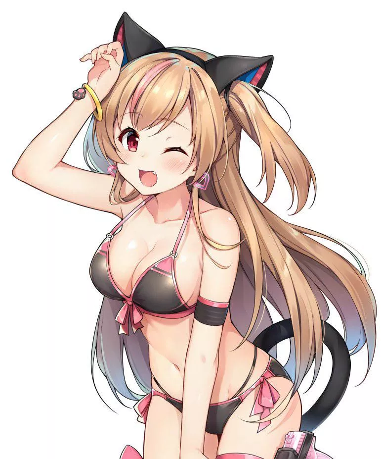 Cute bikini before summer ends! (MK23) from [Girls Frontline]
