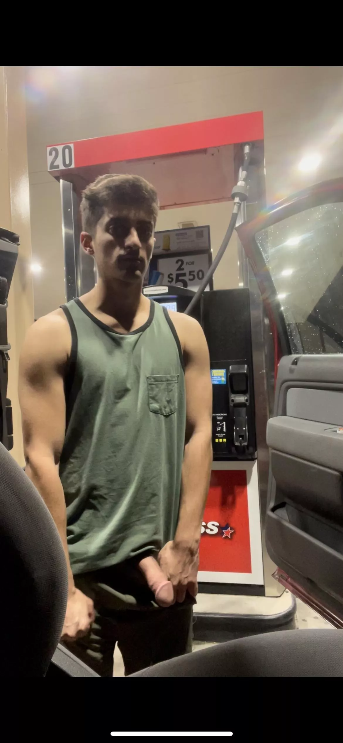 Don’t mind me just getting some gas