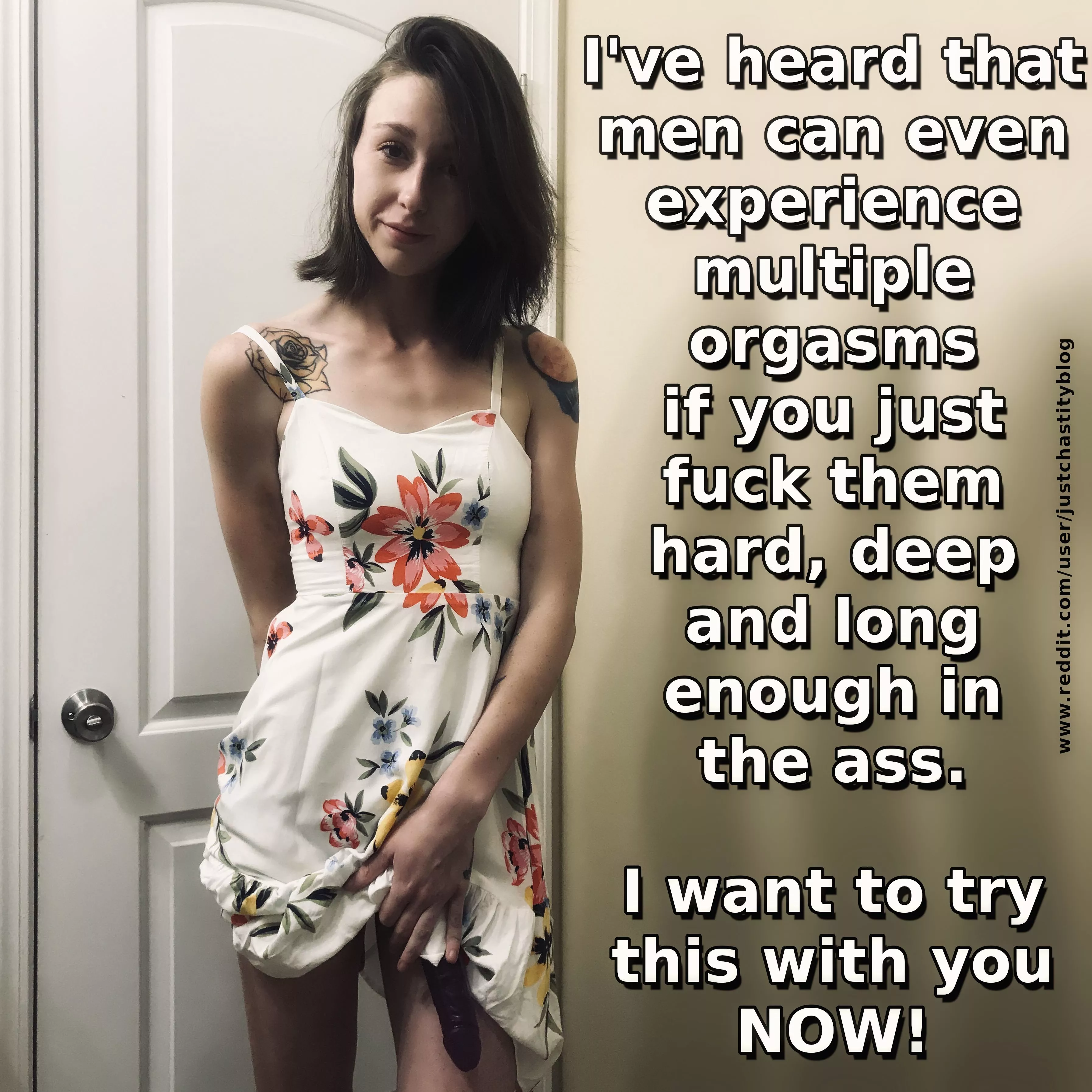 I guess she and you will just have to try that out, won't you?