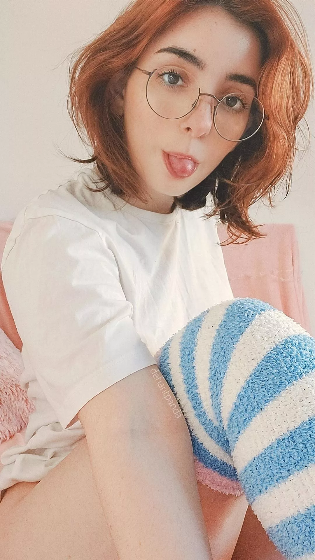 I m not nude but hopefully you ll still like my glasses