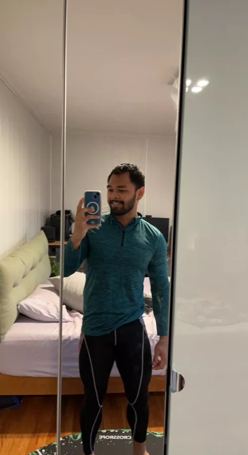 It’s cold out there but I hope I didn’t over dress for my run