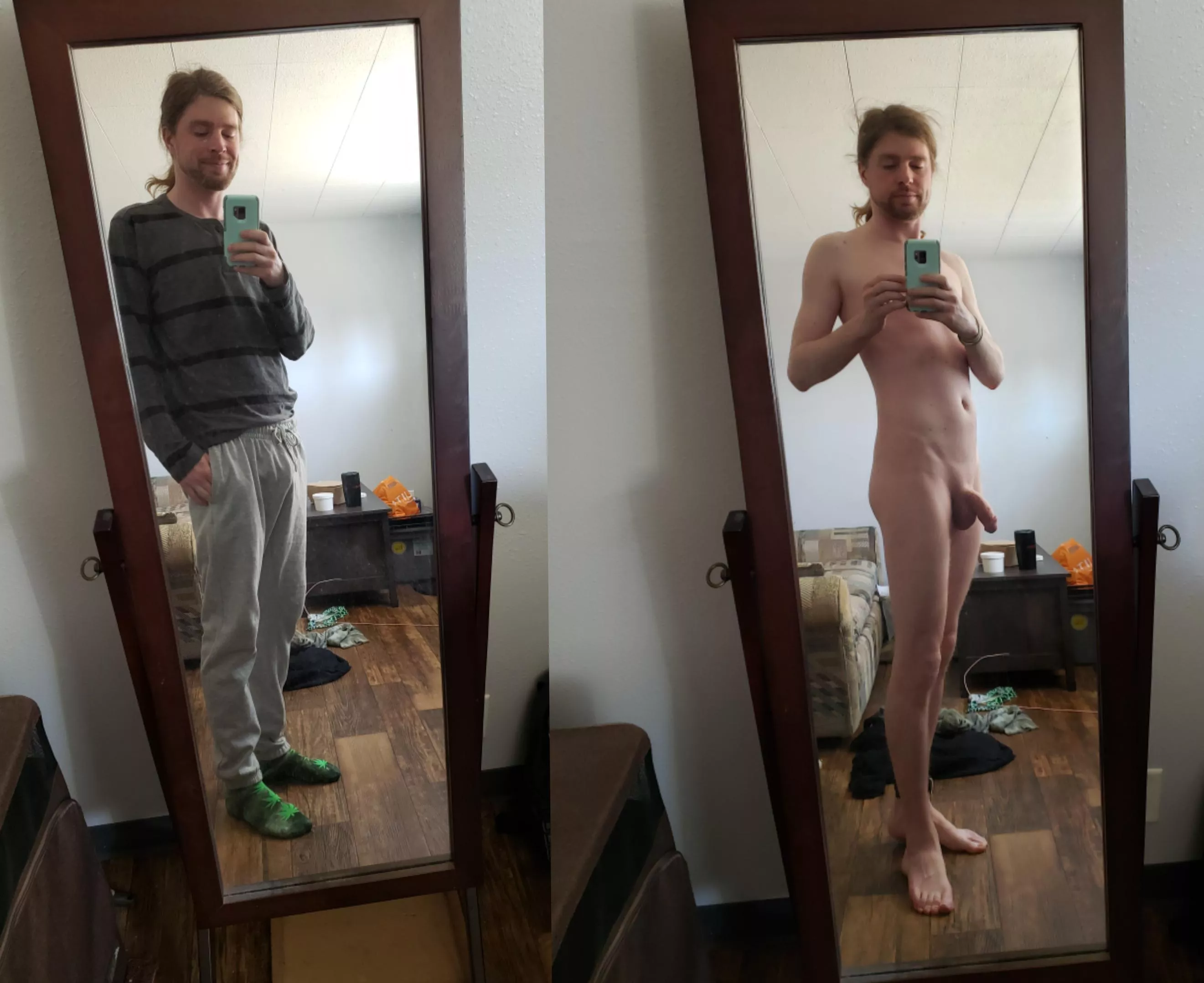 M/31/6'2/145lbs I have always been tall & skinny, and never able to gain weight. I first posted here around 8 years ago, and it helped me gain confidence and here i still am!