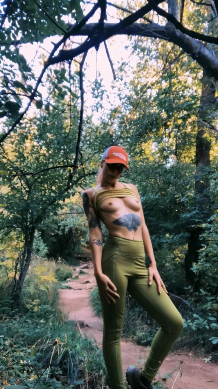 What would you do to me if you came across me like this on the trail?