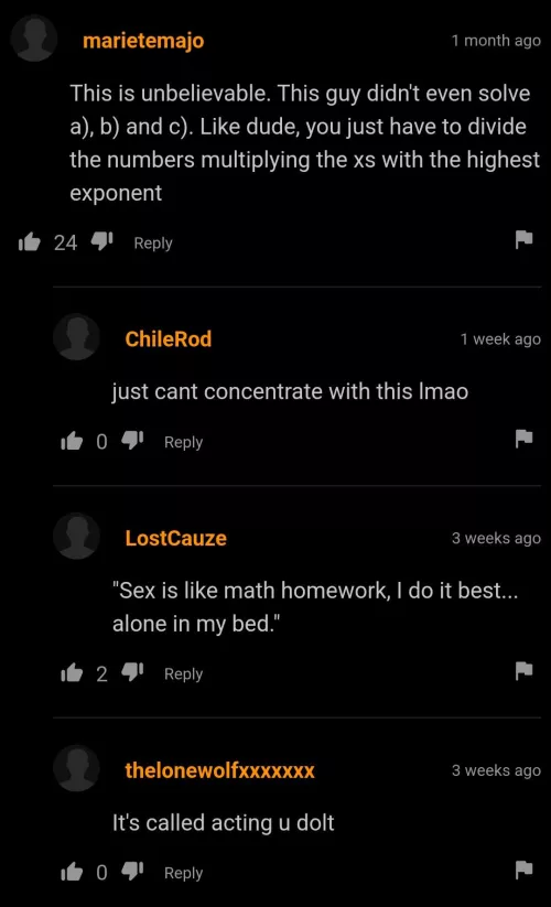 Cant solve a simple math problem, smh