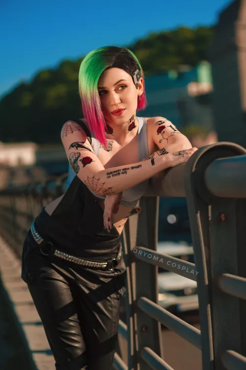 Cyberpunk 2077 Judy Alvarez cosplay: Dryoma , photo: masala_tree