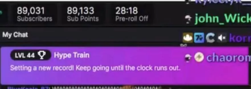 Did Kai Cenet Break The Hype Train Record Last Night ?