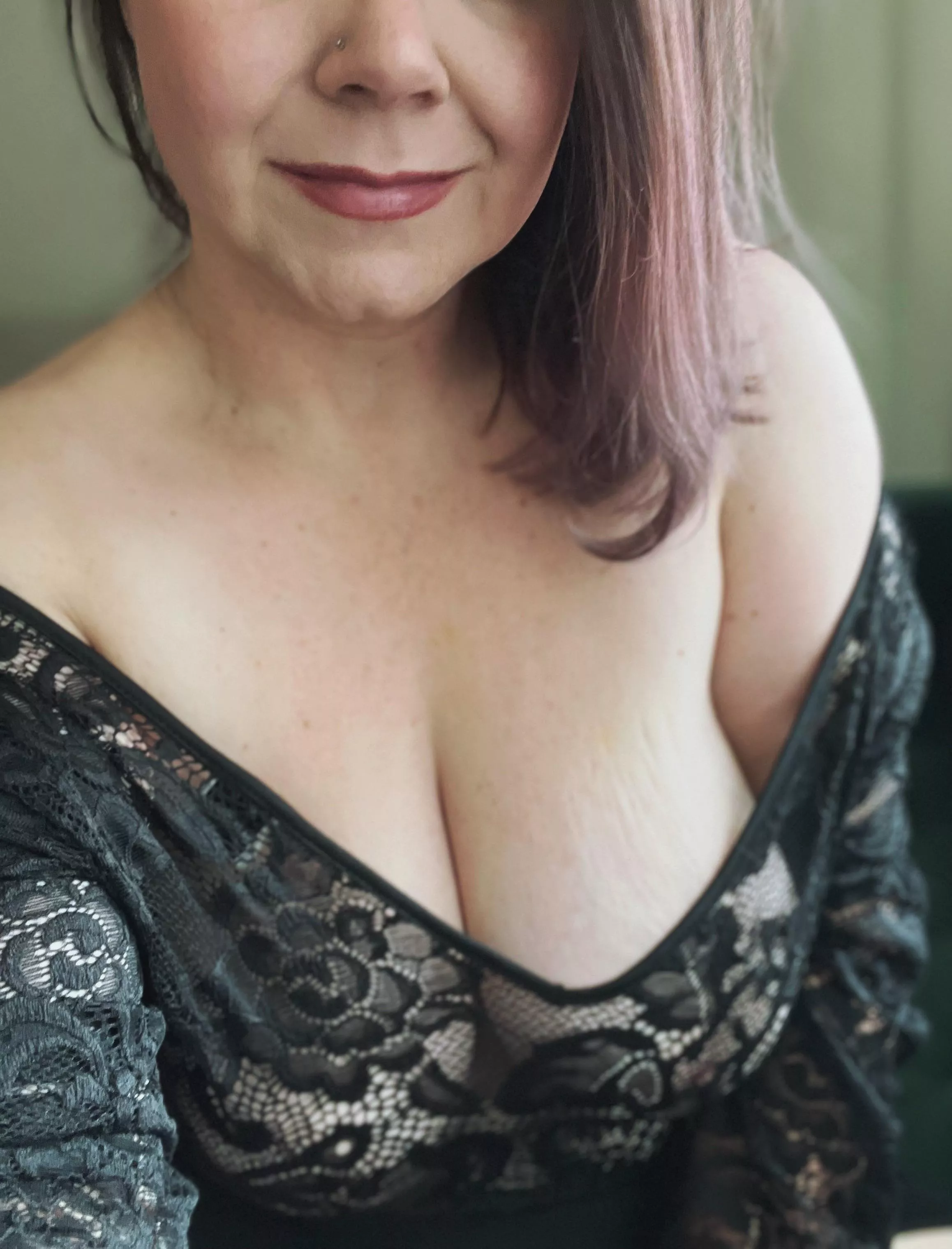 I really want to kiss you, and not just on the lips. [40F]