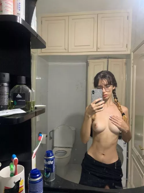 I wonder if you'd let me ride your face before we fuck