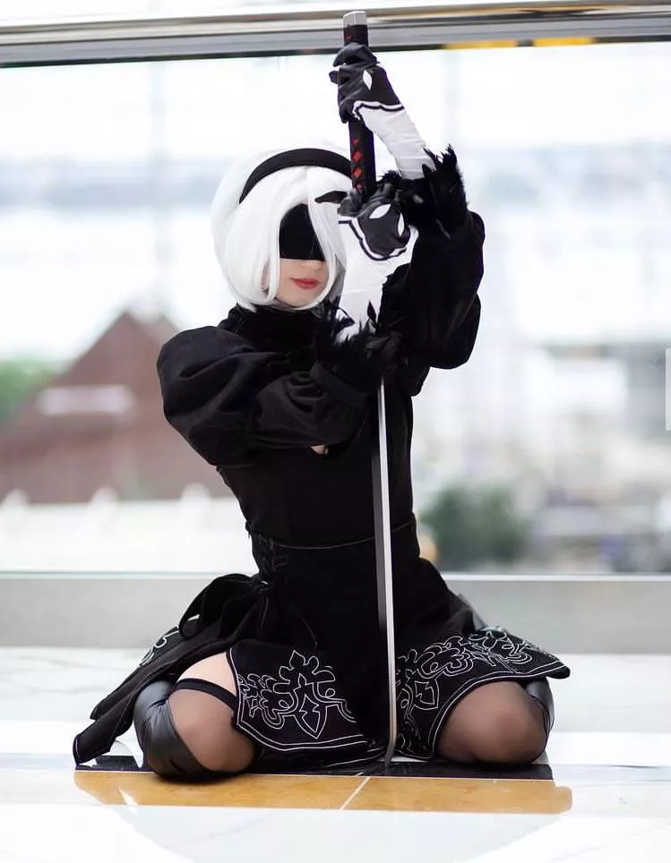 My 2B cosplay